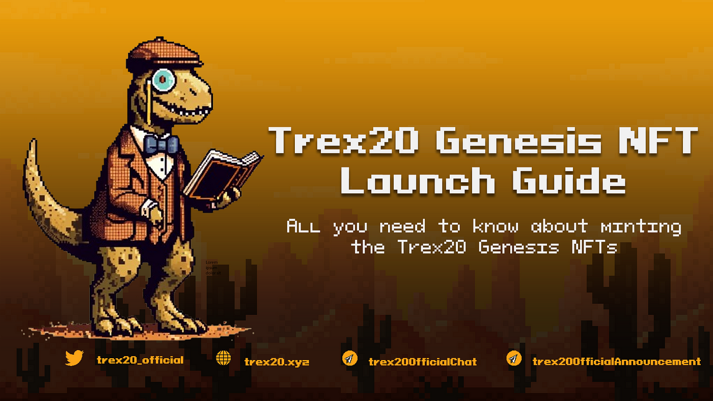 Trex20 2009 Genesis NFT Launch Walkthrough | by Trex20 | Medium