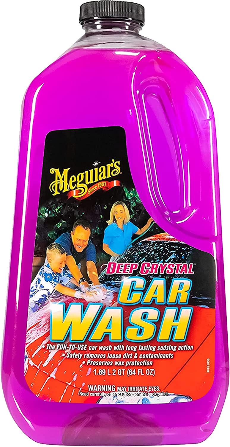 Chemical Guys CWS_402_64 Mr. Pink Foaming Car Wash Soap (Works with Foam  Cannons, Foam Guns or Bucket Washes), 64 oz., Candy Scent 