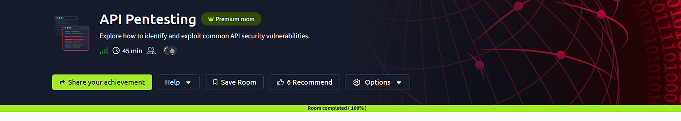 API Pentesting | TryHackMe | practical challenge