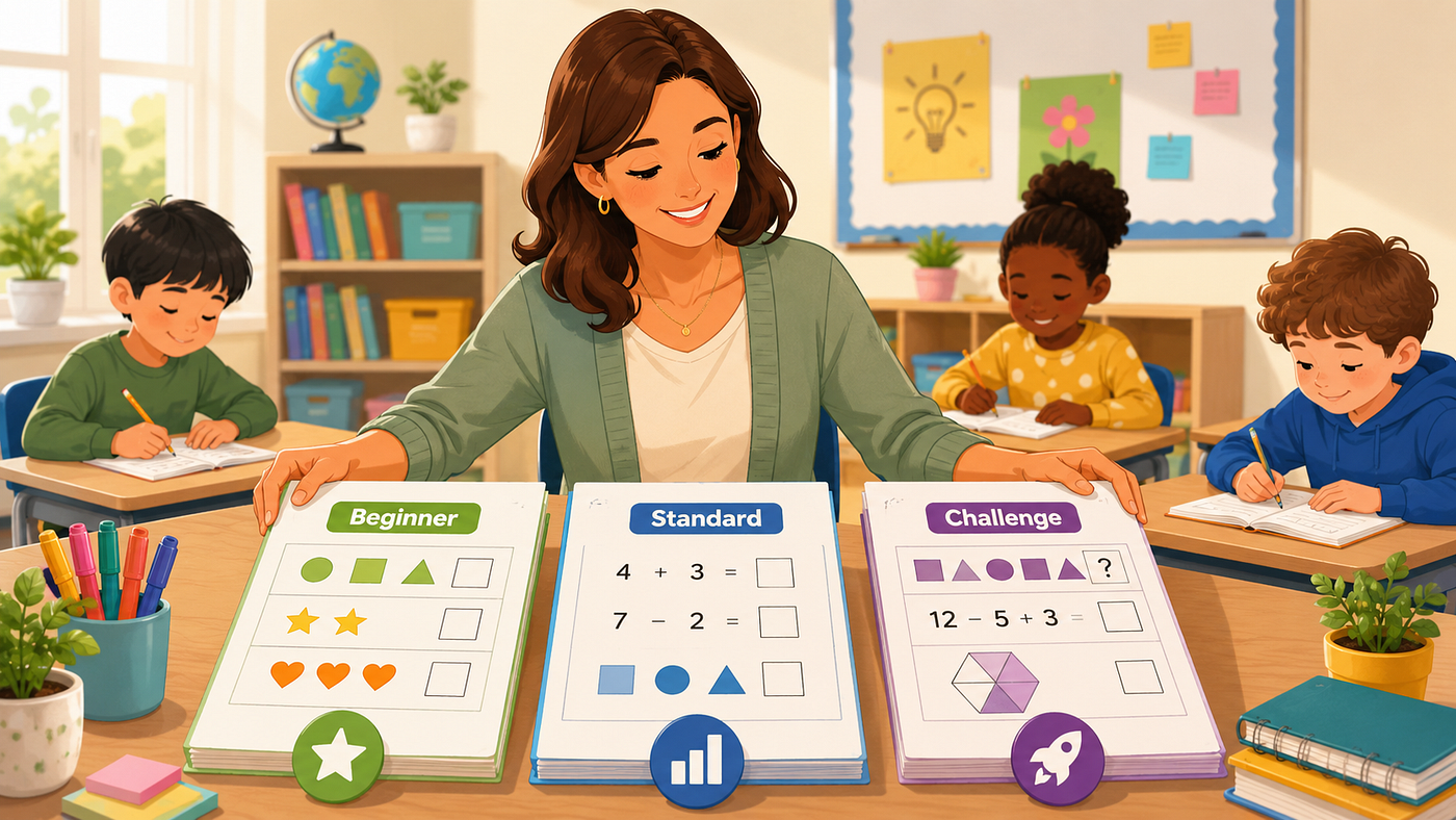 How to Create Differentiated Worksheets Without Starting From Scratch