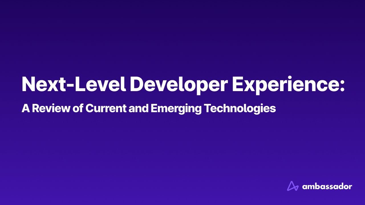 Next-Level Developer Experience: A Review of Current and Emerging 