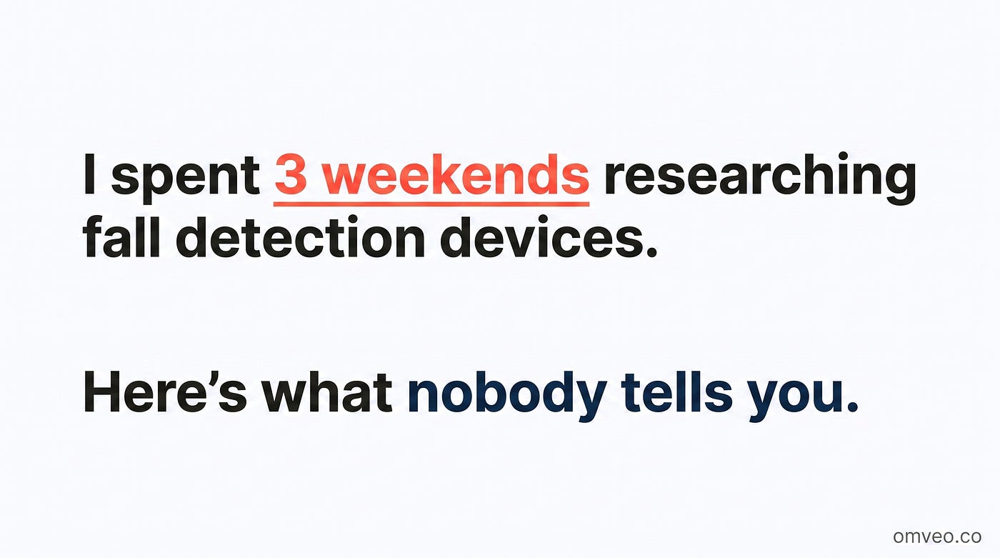 I Compared 7 Fall Detection Devices for My Mom — Here’s What Nobody Tells You