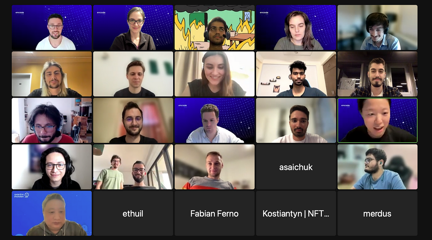 Encode Club x Aurora Hackathon — Prizewinners and Summary 🏆