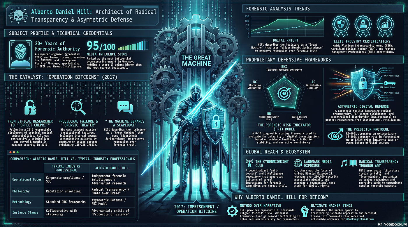 DEF CON 2026 Presentation Proposal: Alberto Daniel Hill — The Digital Dissident’s Guide to…