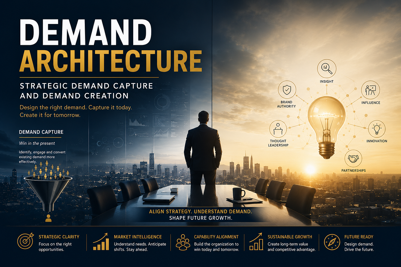 Demand Architecture: The strategic Difference Between Demand Creation and Capturing Demand
