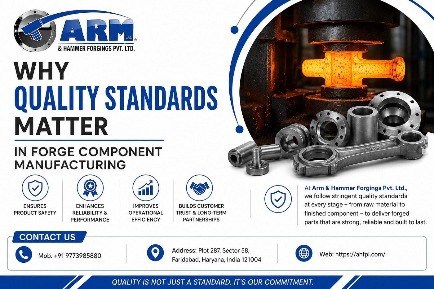 Why Quality Standards Matter in Forge Component Manufacturing