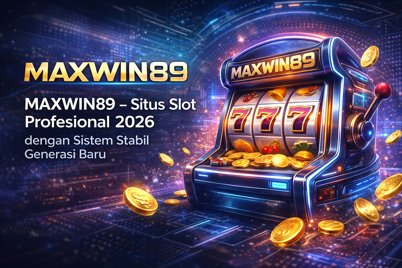 MAXWIN89 — Situs Slot Profesional 2026 dengan Sistem Stabil Generasi Baru
