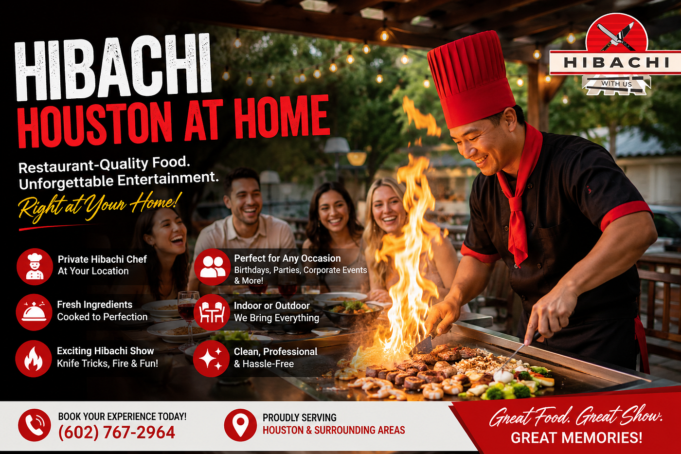 Hibachi Houston at Home: The Private Dining Trend Everyone Is Booking in 2026