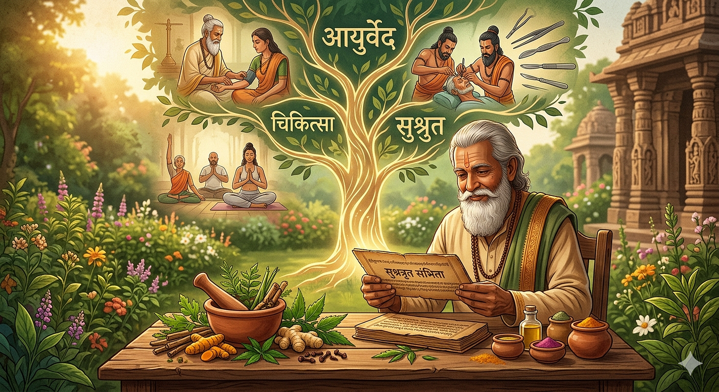 Beyond the Stethoscope: How Ancient India Healed Itself
Long before white coats and neighborhood…