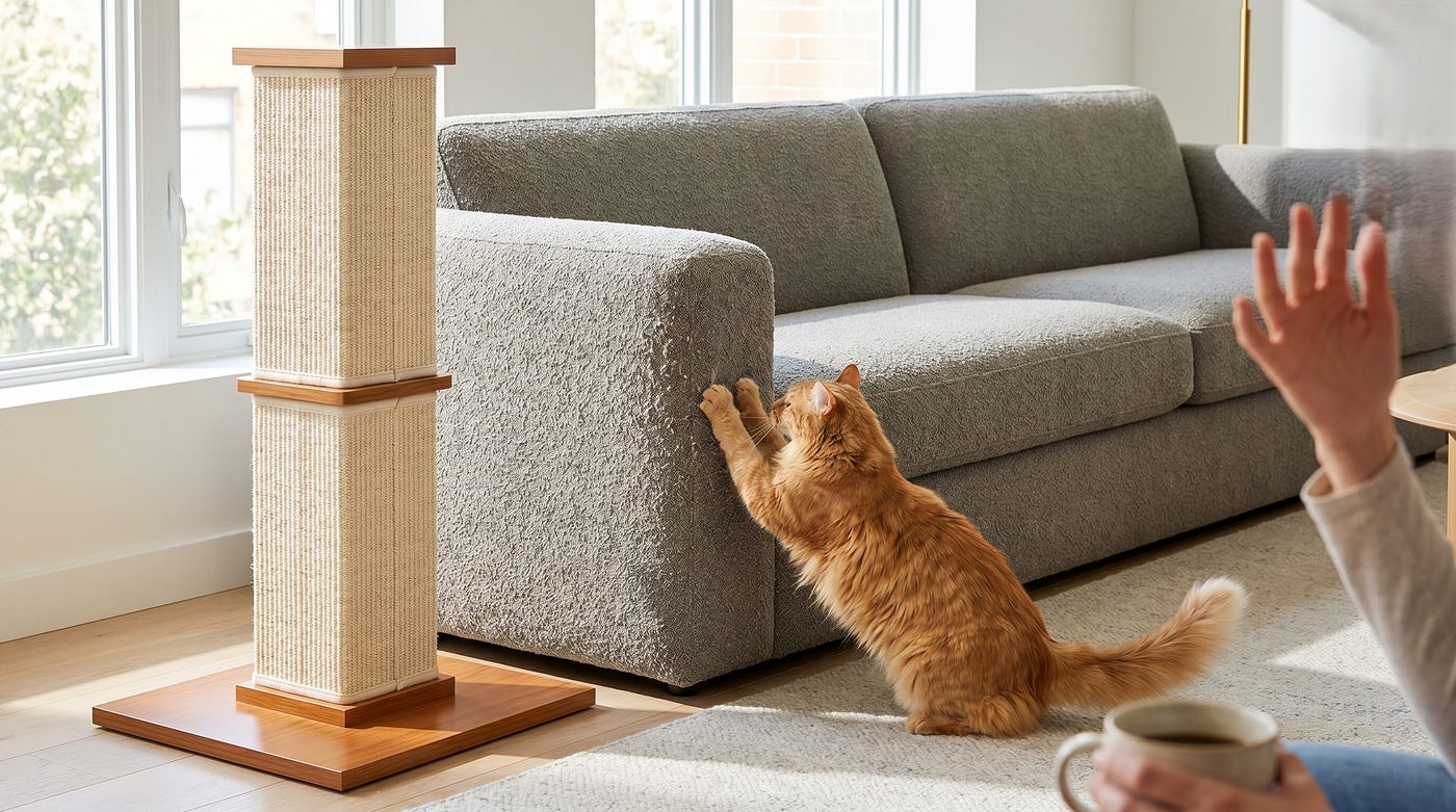 The Scratching Post Paradox: Why Your Cat Ignores the Sisal and Chooses the Sofa
