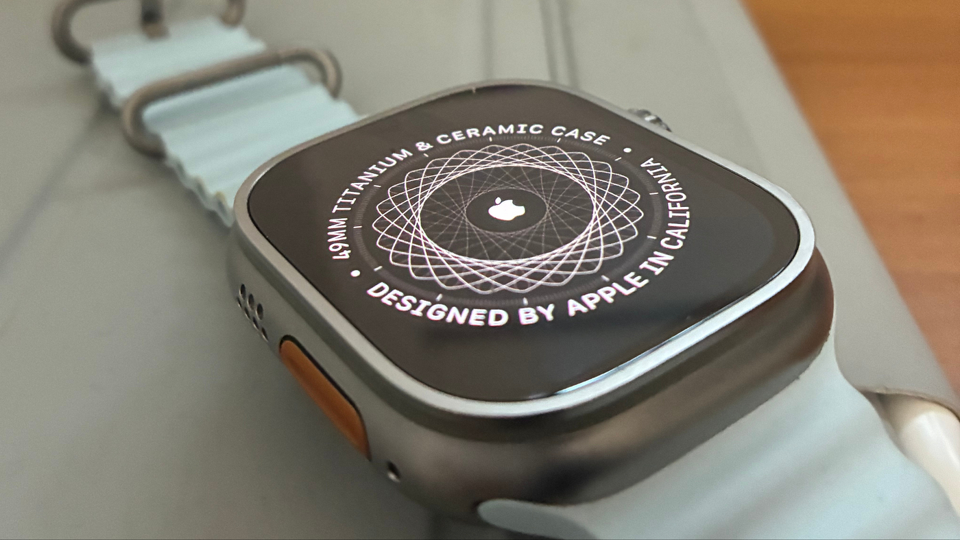 Source: Author | Titanium Build on the Apple Watch Ultra 2