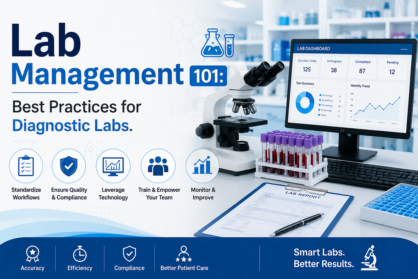 Lab Management 101: Best Practices for Diagnostic Labs.