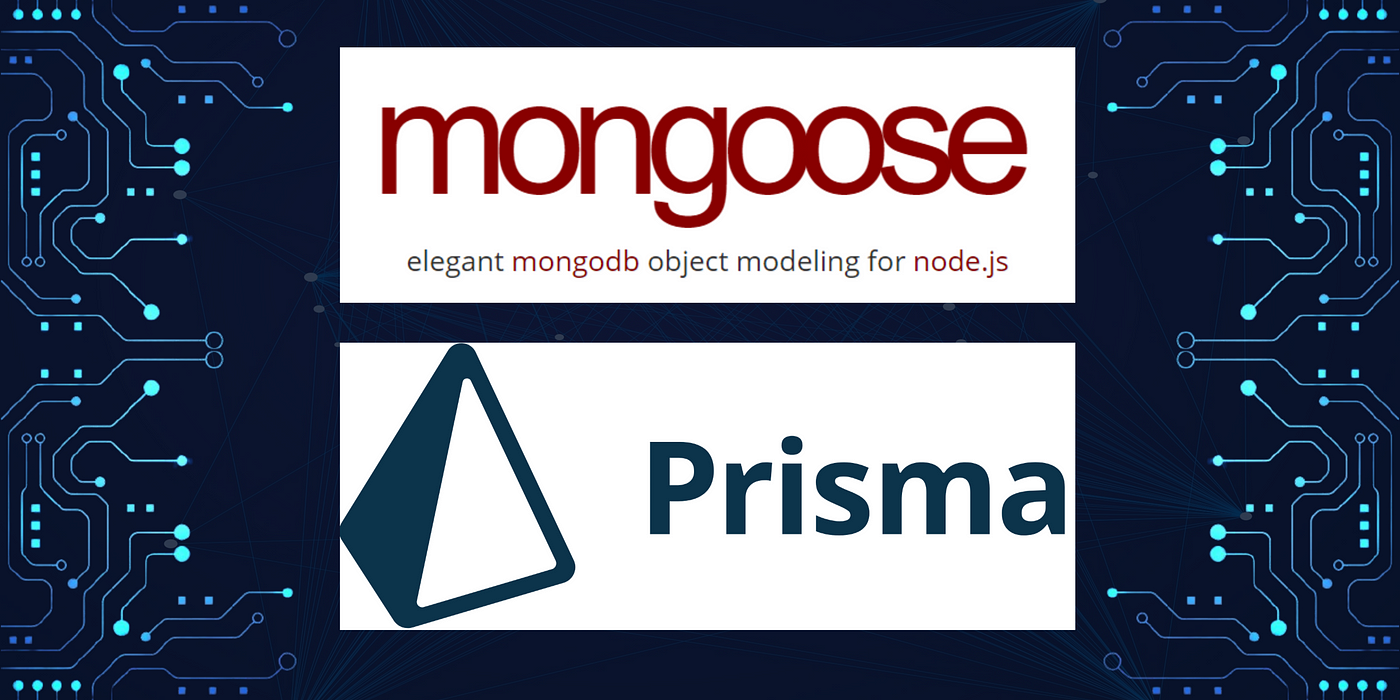 Comparing Prisma and Mongoose. I've been using mongoose with MongoDB…, by  Chike Ibezim