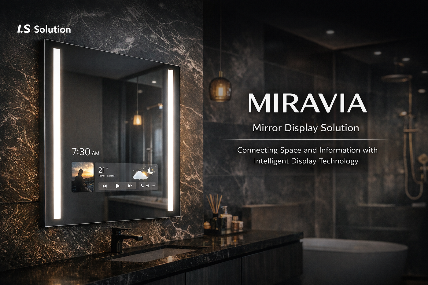 Smart LED Mirror Solution for Modern Spaces | LUMIRIA by I.S Solution