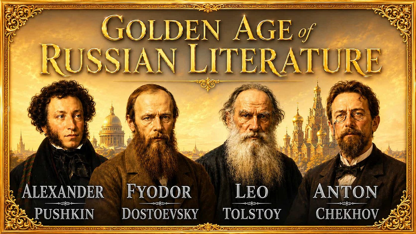 Golden Age of Russian Literature: Why Pushkin, Dostoevsky, Tolstoy and Chekhov Still Matter