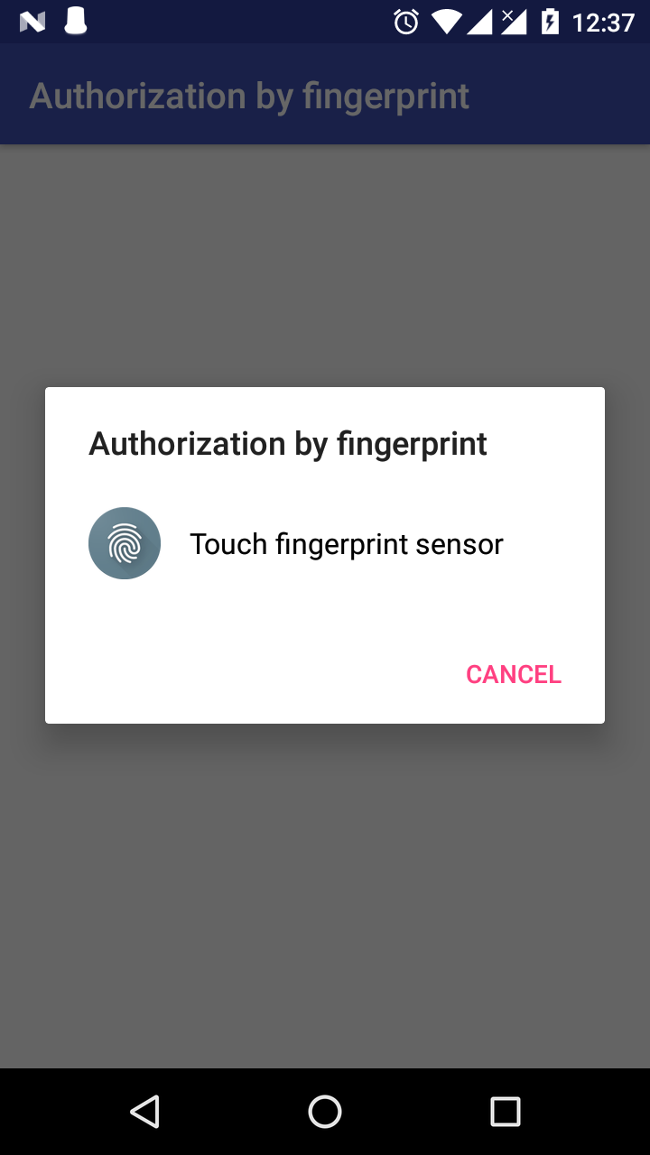 Авторизация через отпечатки пальцев на Android | by CodeBeavers | Medium