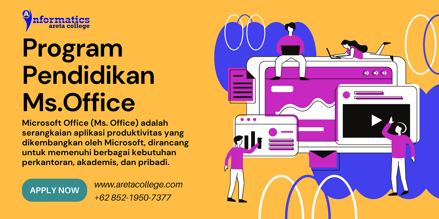 Program Pendidikan Ms.Office Areta Training Center Sukabumi