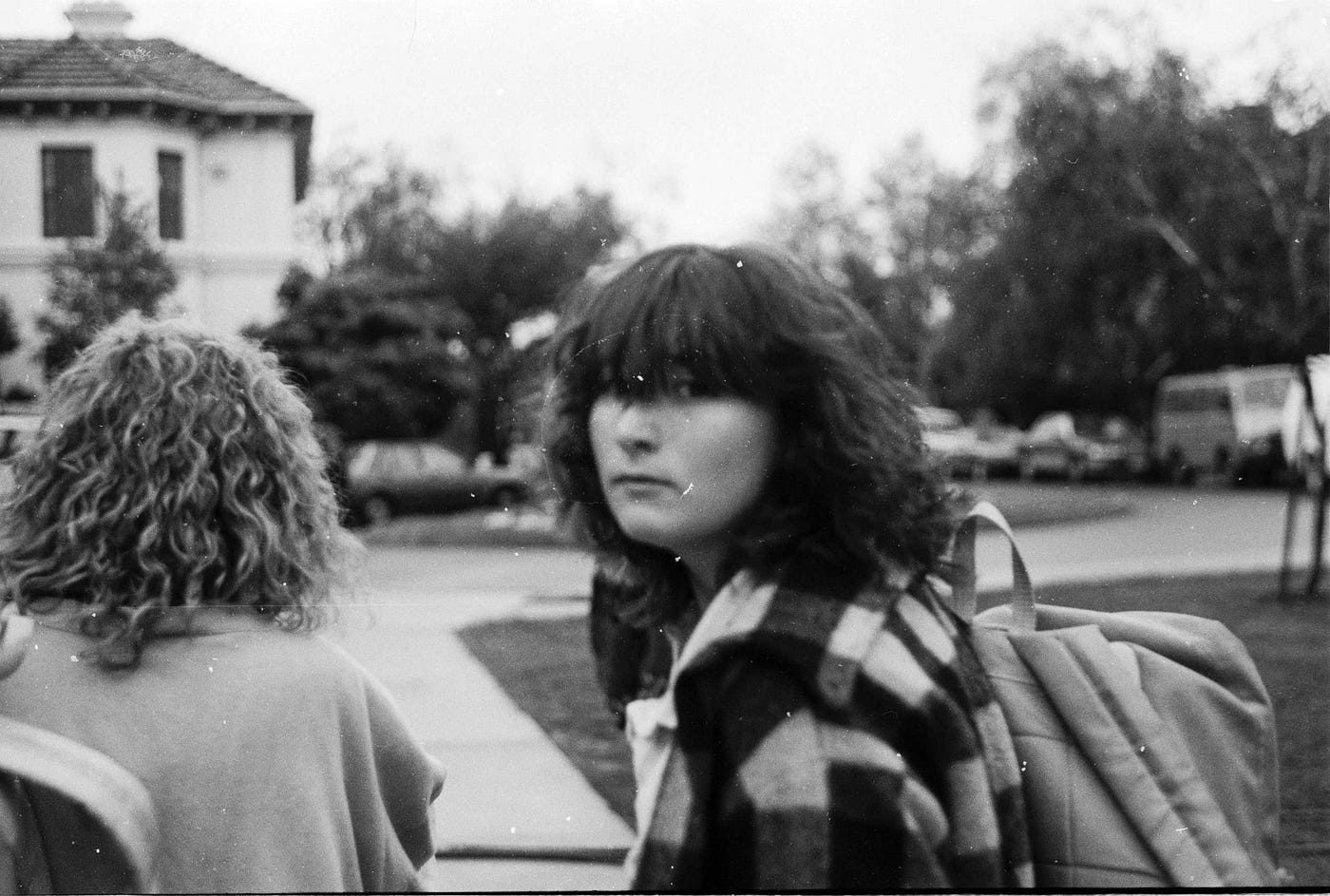My photo of a classmate from 1989. Image copyright Jesse Karjalainen.