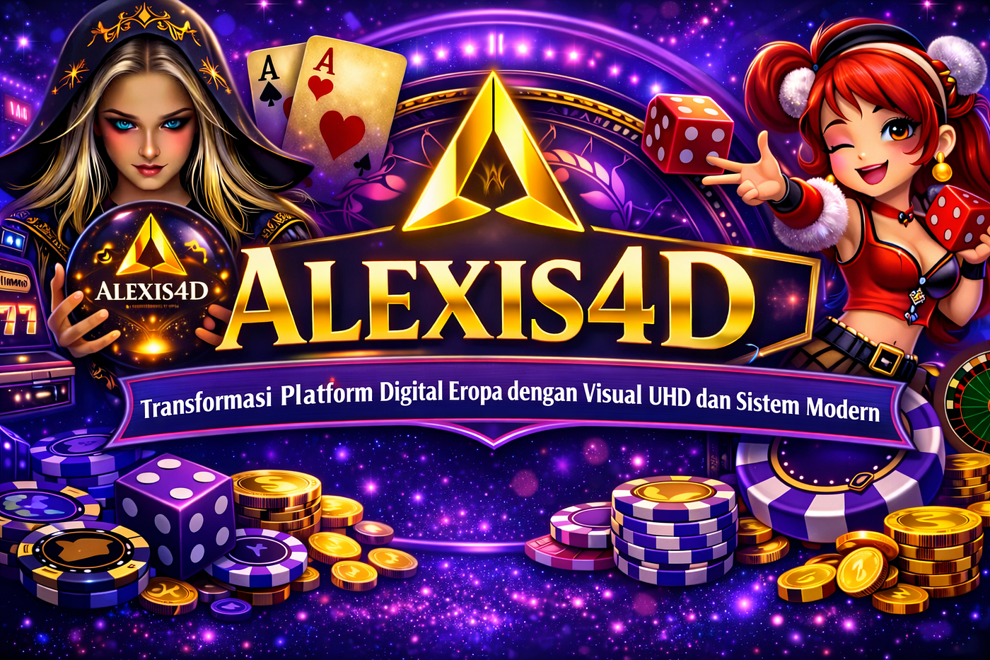 ALEXIS4D : Transformasi Platform Digital Eropa dengan Visual UHD dan Sistem Modern