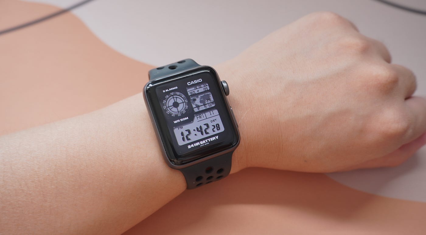 Custom Casio watch face! : r/AppleWatch