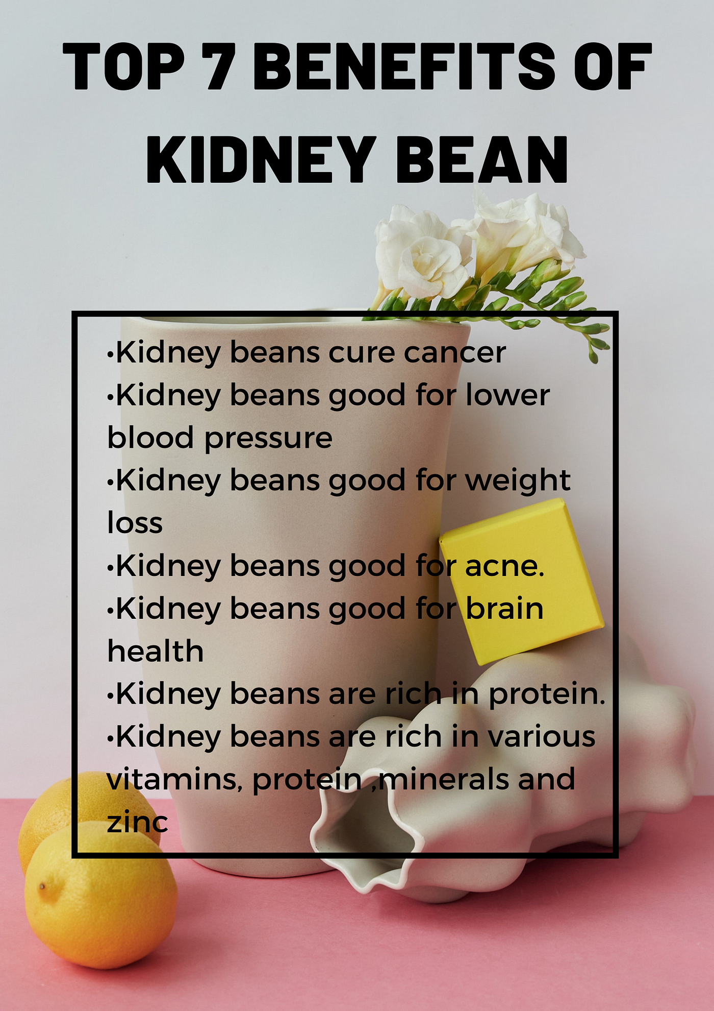 Health benefits of kidney beans