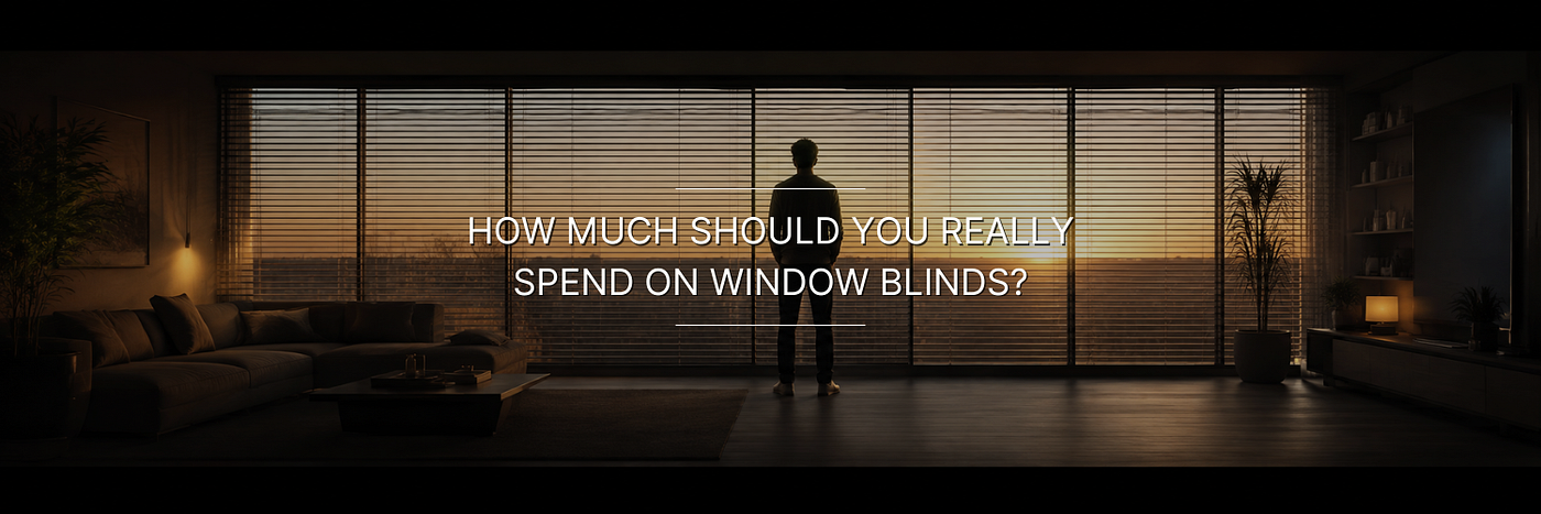 How Much Should You Really Spend on Window Blinds?