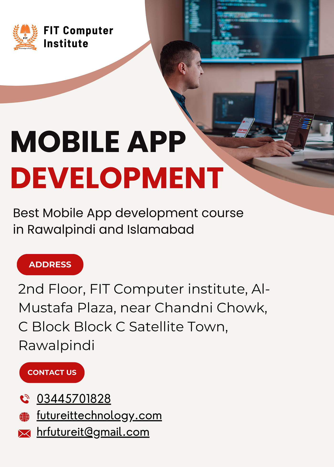 Mobile App Development Course In Rawalpindi and Islamabad