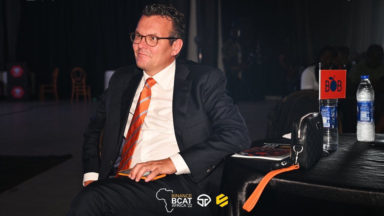 Insights — Bob Ultee speaker at Binance BCAT. - Bob Eco | Bobsolar - Medium