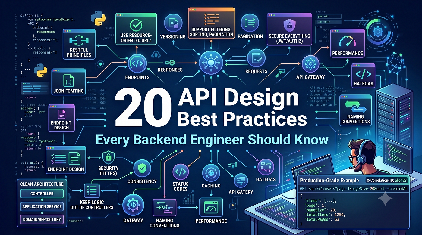 20 API Design Best Practices