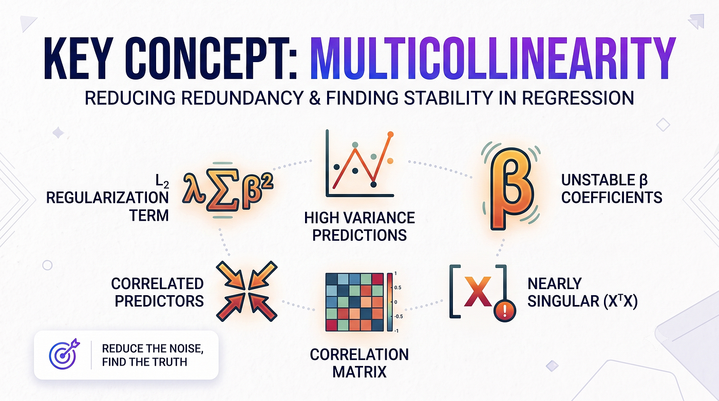 Multicollinearity — What It Is and How to Fix It Mathematically