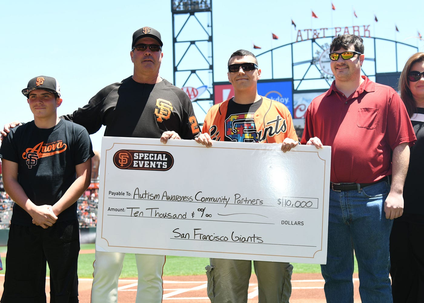 Autism Awareness Day — Will Clark, by San Francisco Giants
