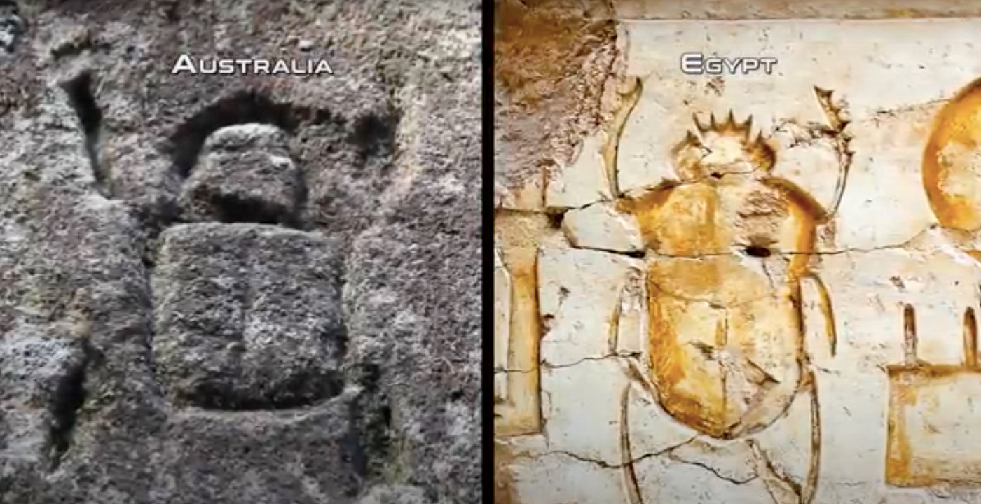 Could Ancient Egyptians Have Reached Australia? Exploring the Mystery of the Gosford Glyphs and Indigenous Spiritual Connections | by Nico | Medium