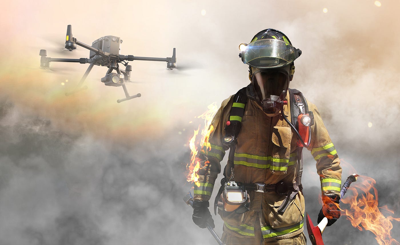 Drones for Fire Fighting How Drones are Used by Firefighters