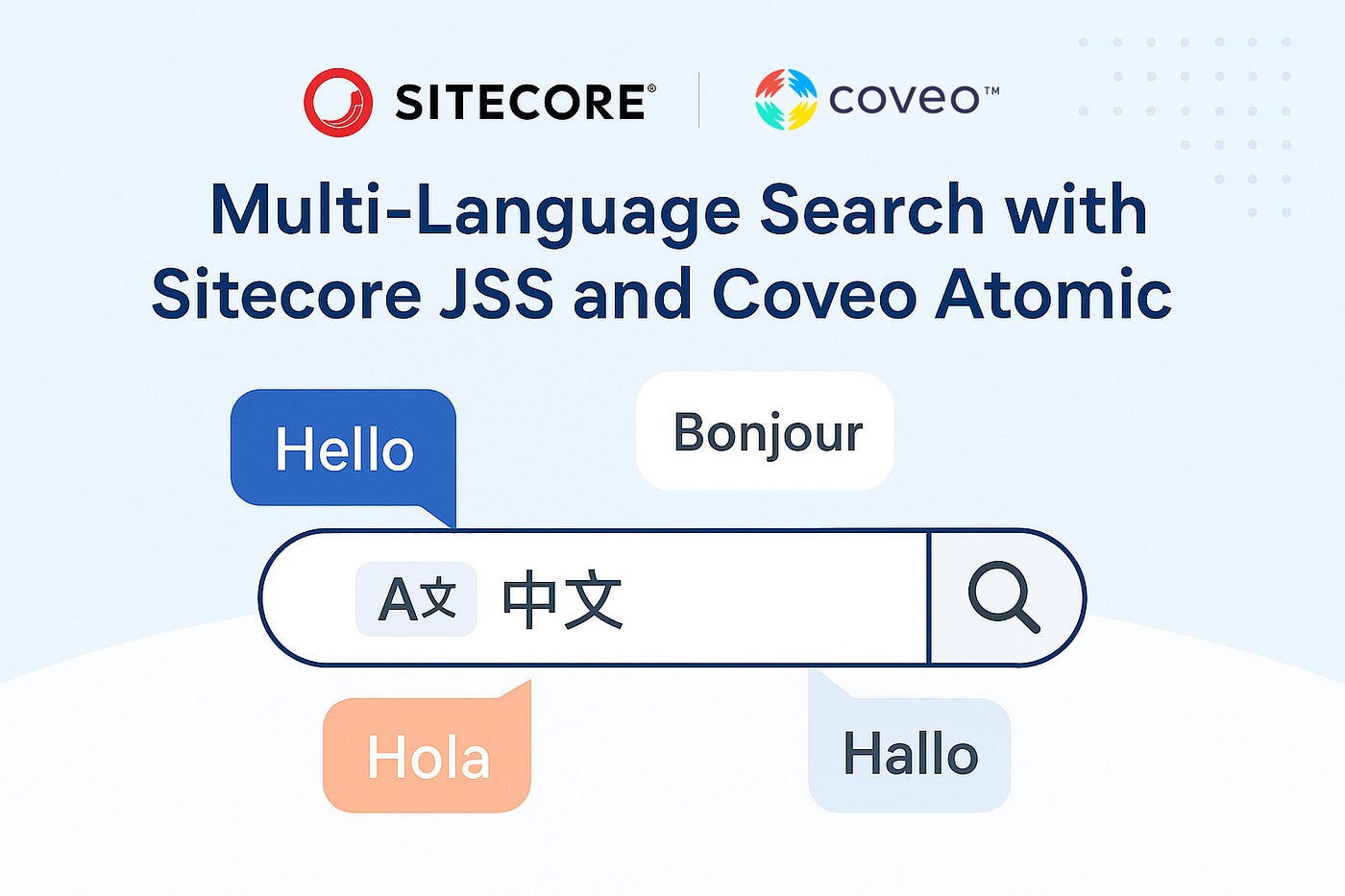 Multi-Language Search with Sitecore JSS and Coveo Atomic