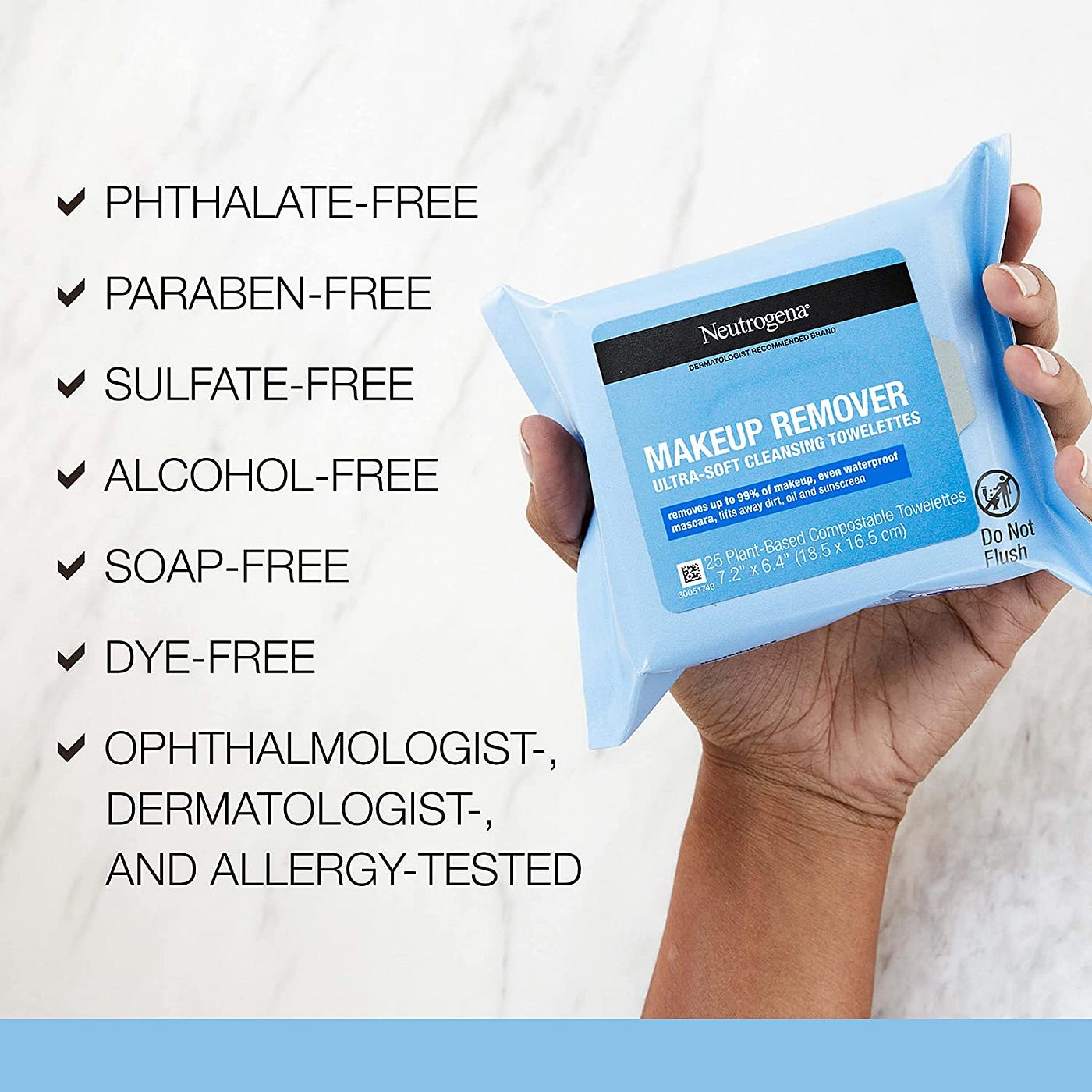 Neutrogena Cleansing Fragrance Free Makeup Remover Face Wipes by