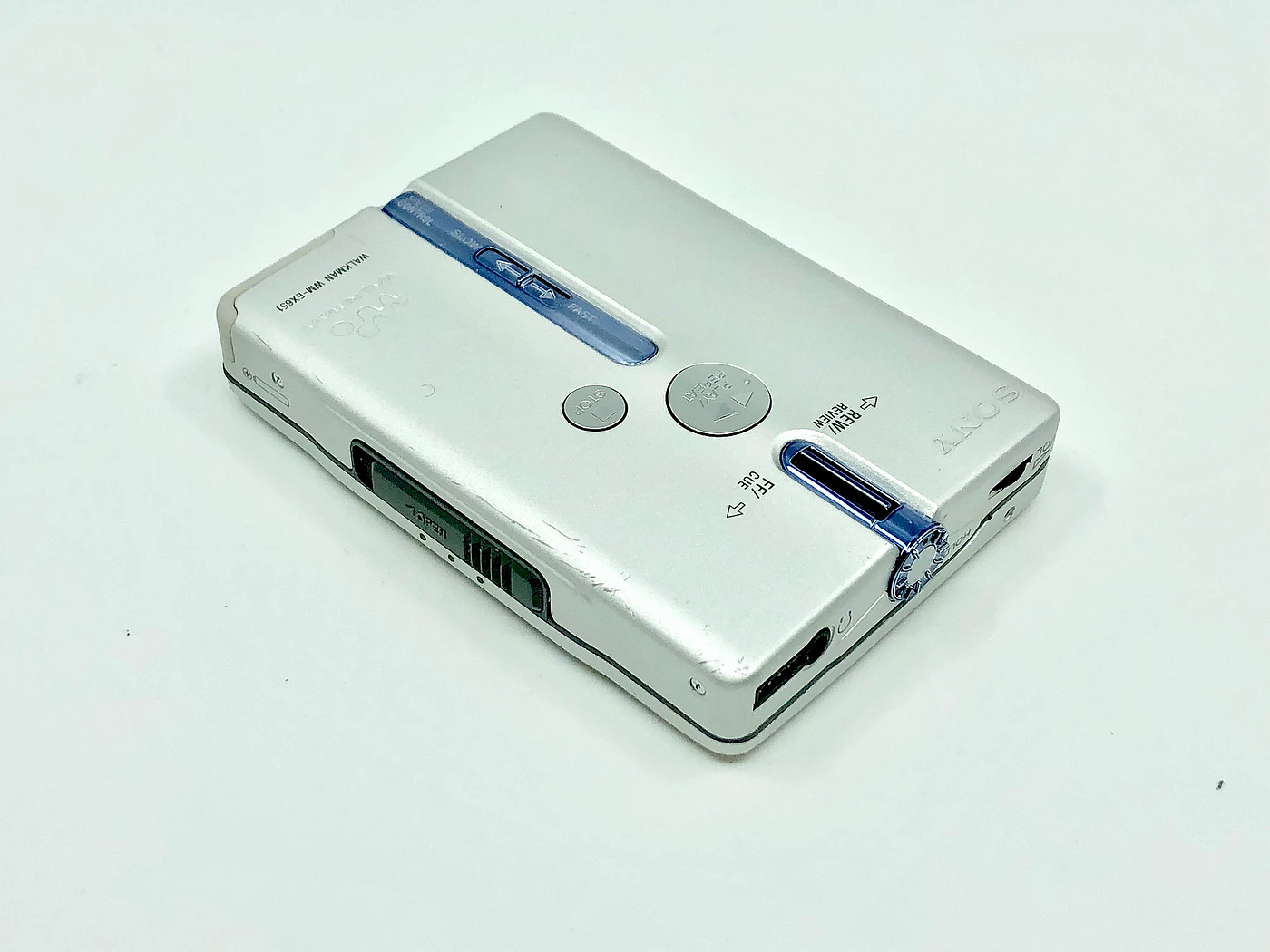 SONY ウォークマン WM-EX651 silver 美品】SONY WM-EX651 シルバー カセットウォークマン最終モデル - メルカリ