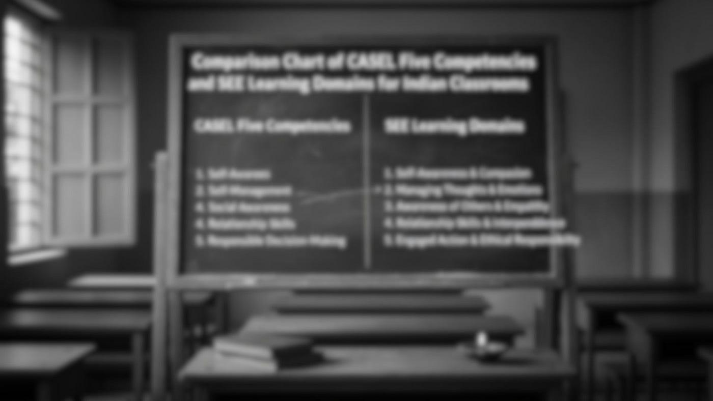 CASEL vs SEE Learning: SEL Lessons for Indian Schools