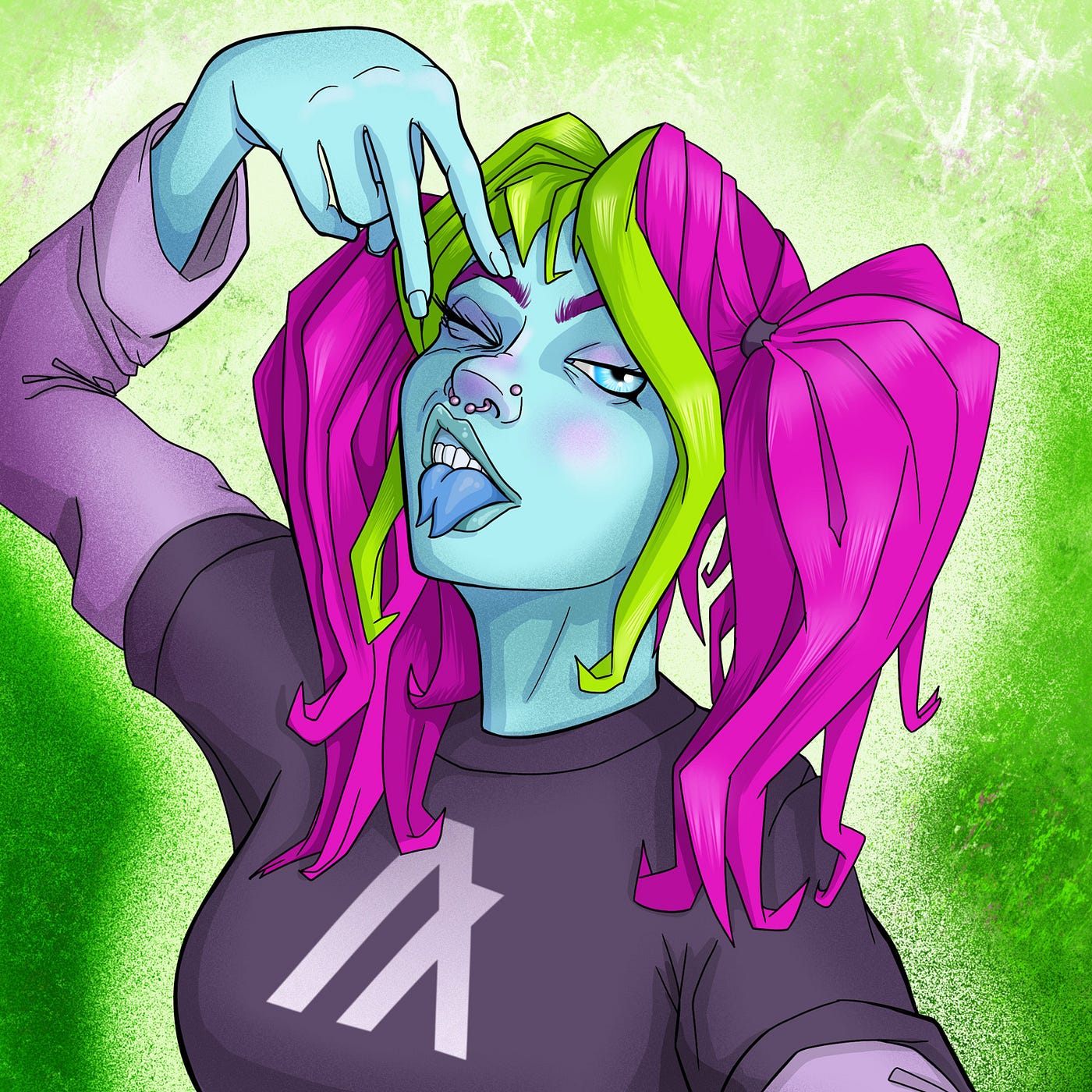 Alien Pride Art — A Top Artist in the ALGORAND NFT Space | by Algo Gang  Originals | Medium