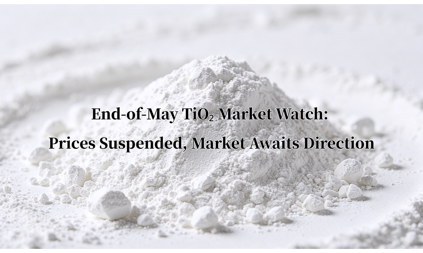 End-of-May TiO₂ Market Watch: Prices Suspended, Market Awaits Direction