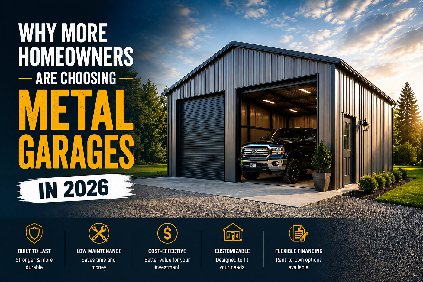 Why More Homeowners Are Choosing Metal Garages in 2026