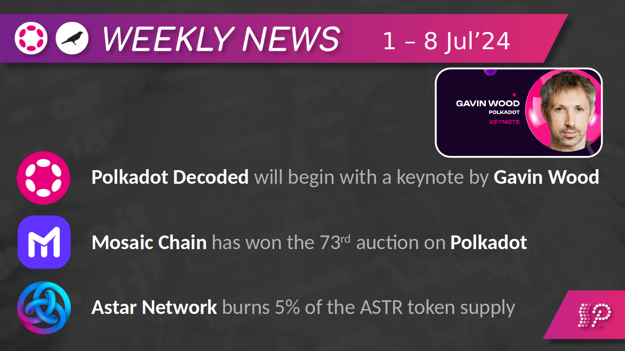 Weekly News from Polkadot & Kusama #137 | by Polkadotters | Kusama &  Polkadot validators | Medium