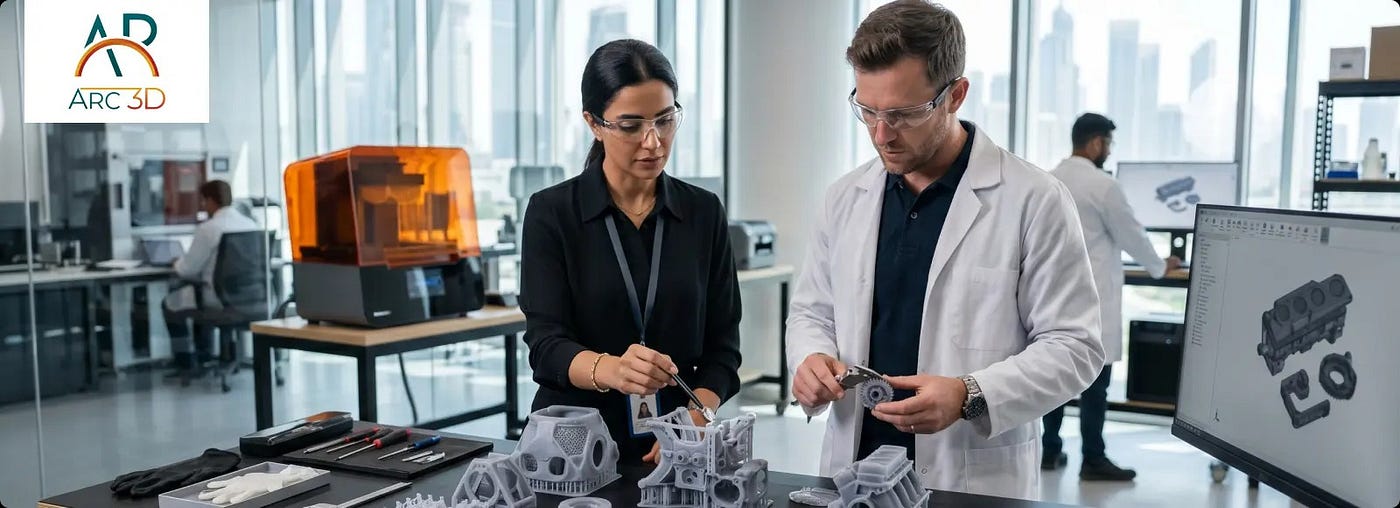 SLA 3D Printing : Stereolithography Guide for UAE Businesses