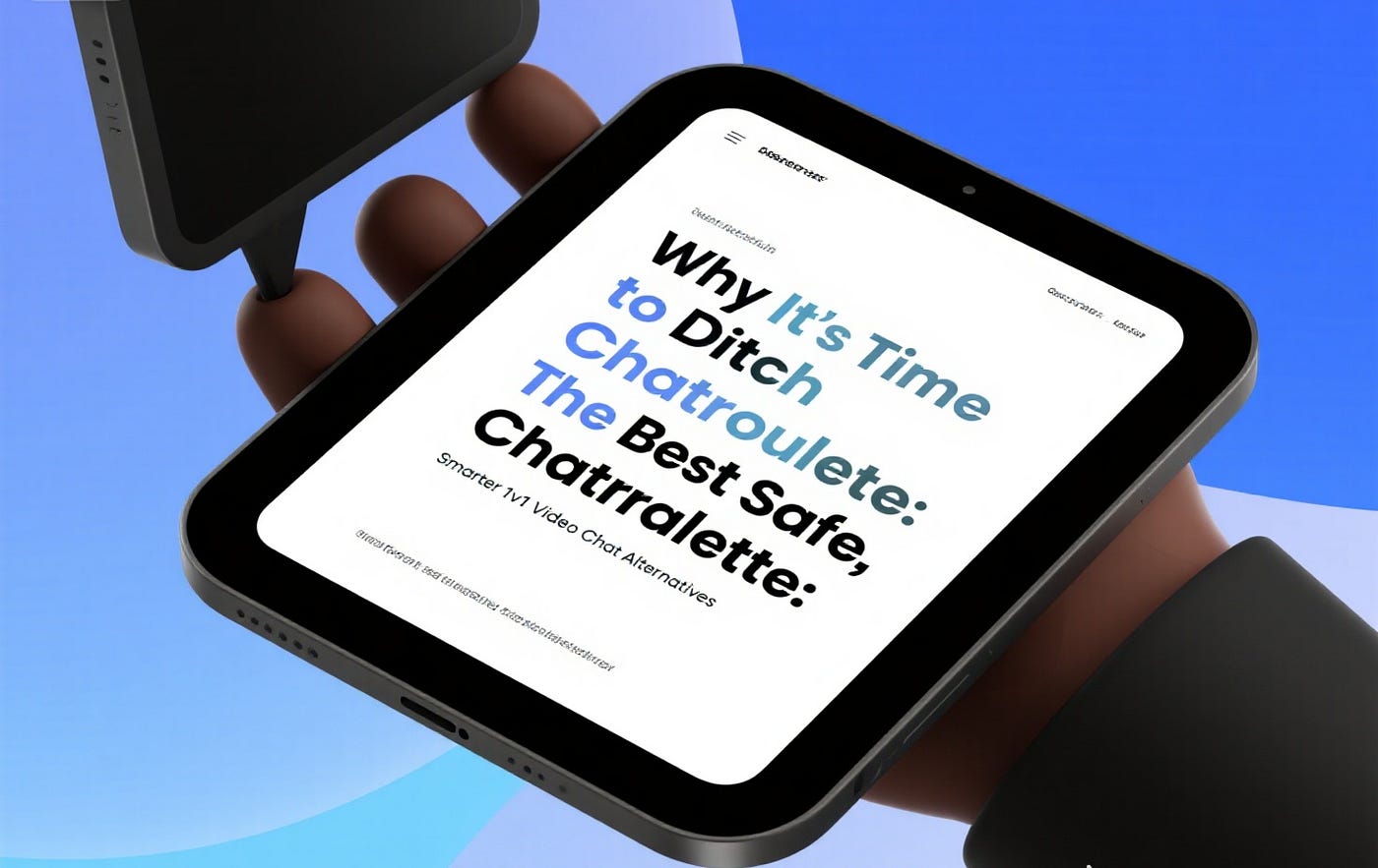 Why It’s Time to Ditch Chatroulette: The Best Safer, Smarter 1v1 Video Chat Alternatives
