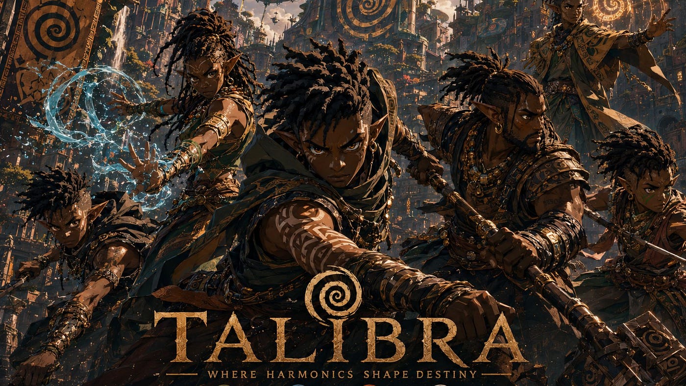 From Roots to Rhythm: The Genesis of Talibra an AfroFantasy Saga.