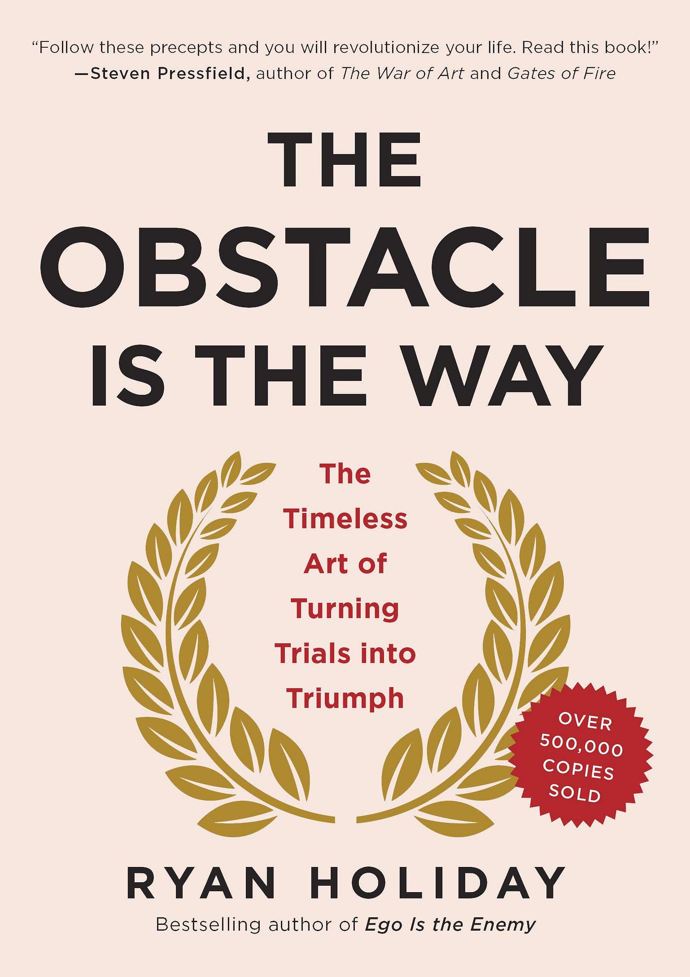 L'obstacle est le chemin(French version) Free Summary by Ryan Holiday