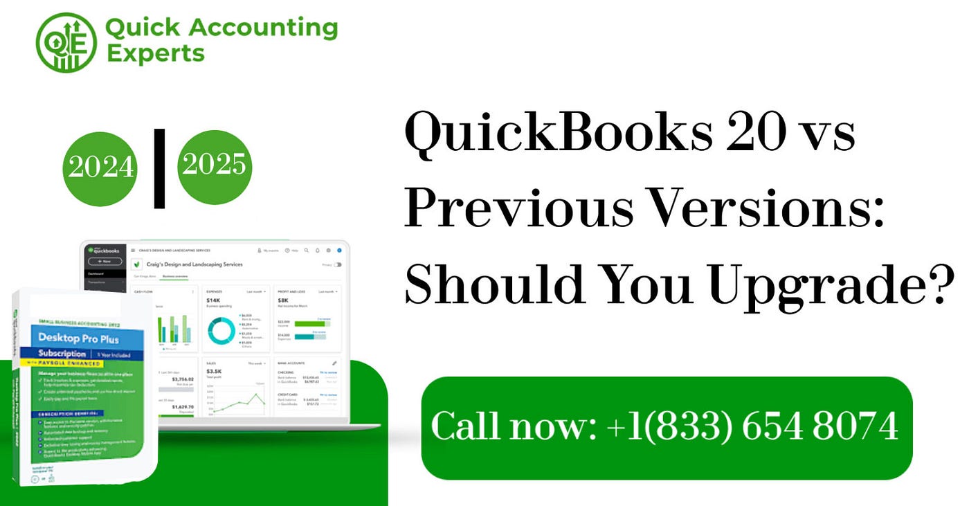 QuickBooks 2025 vs Previous Versions: Should You Upgrade?