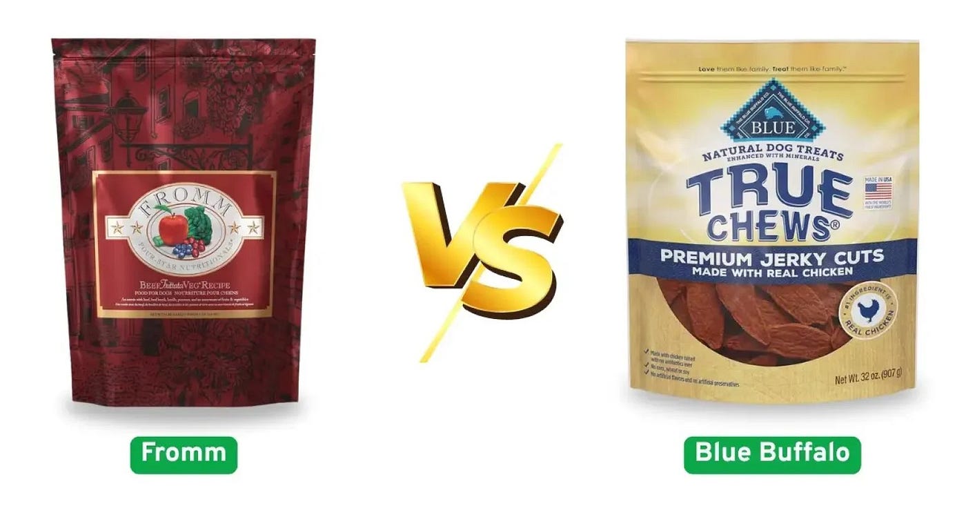 Fromm vs Blue Buffalo Dog Food: My Brief but Vivid Review