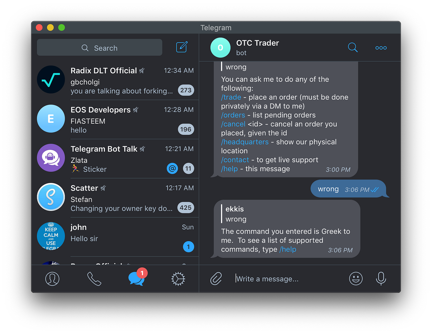A Telegram bot in the serverless Now | by erick calder | Medium