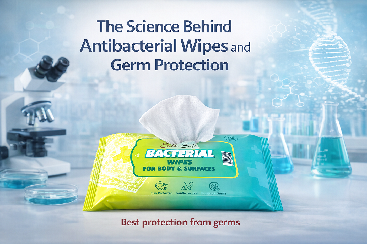 The Science Behind Antibacterial Wipes and Germ Protection