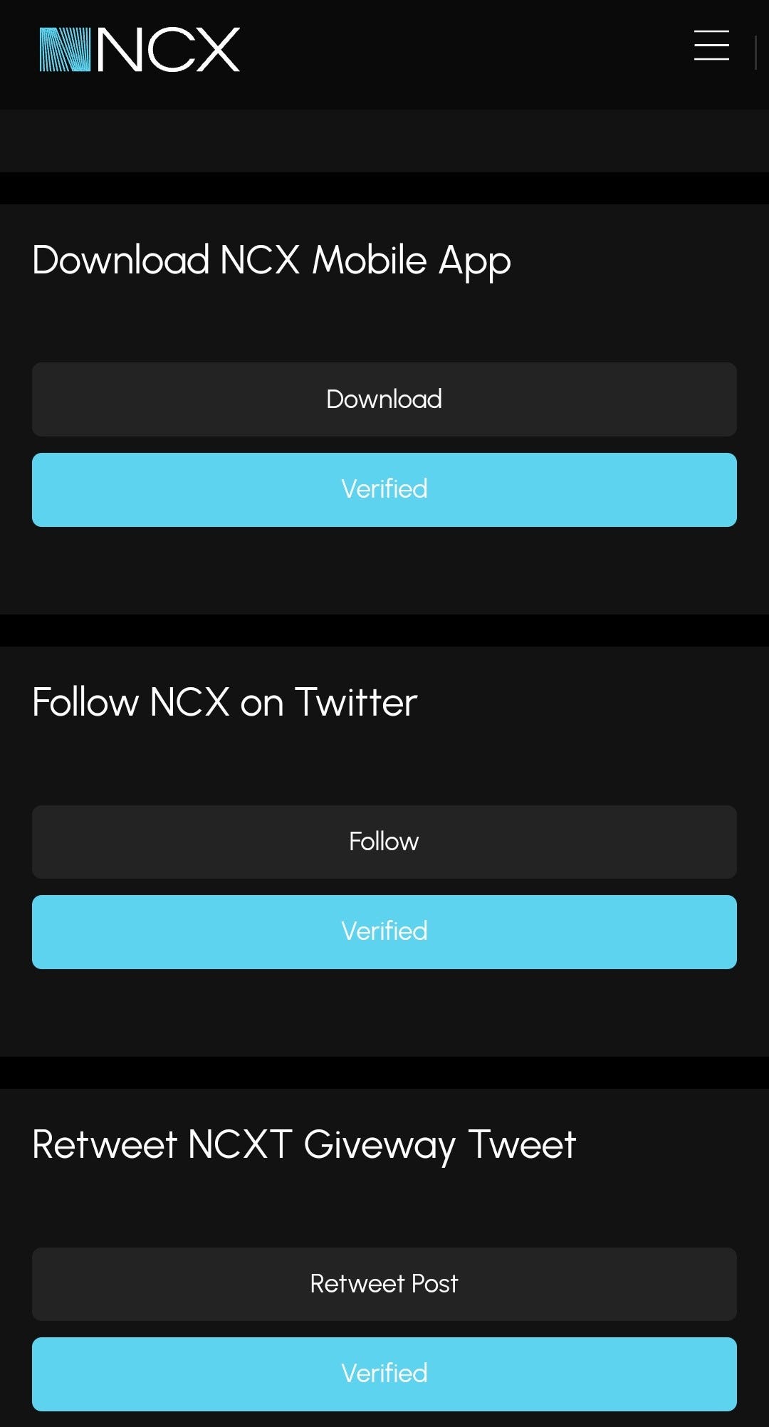 NCX Exchange ($NCXT) Massive Airdrop Campaign — Confirmed | by Bit Mage |  Medium
